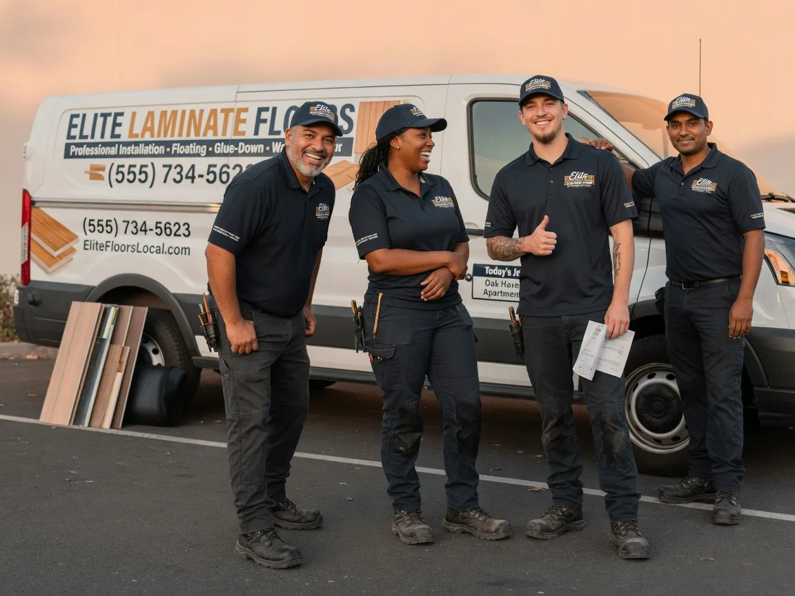 Laminate flooring installation company in Cathay, ND